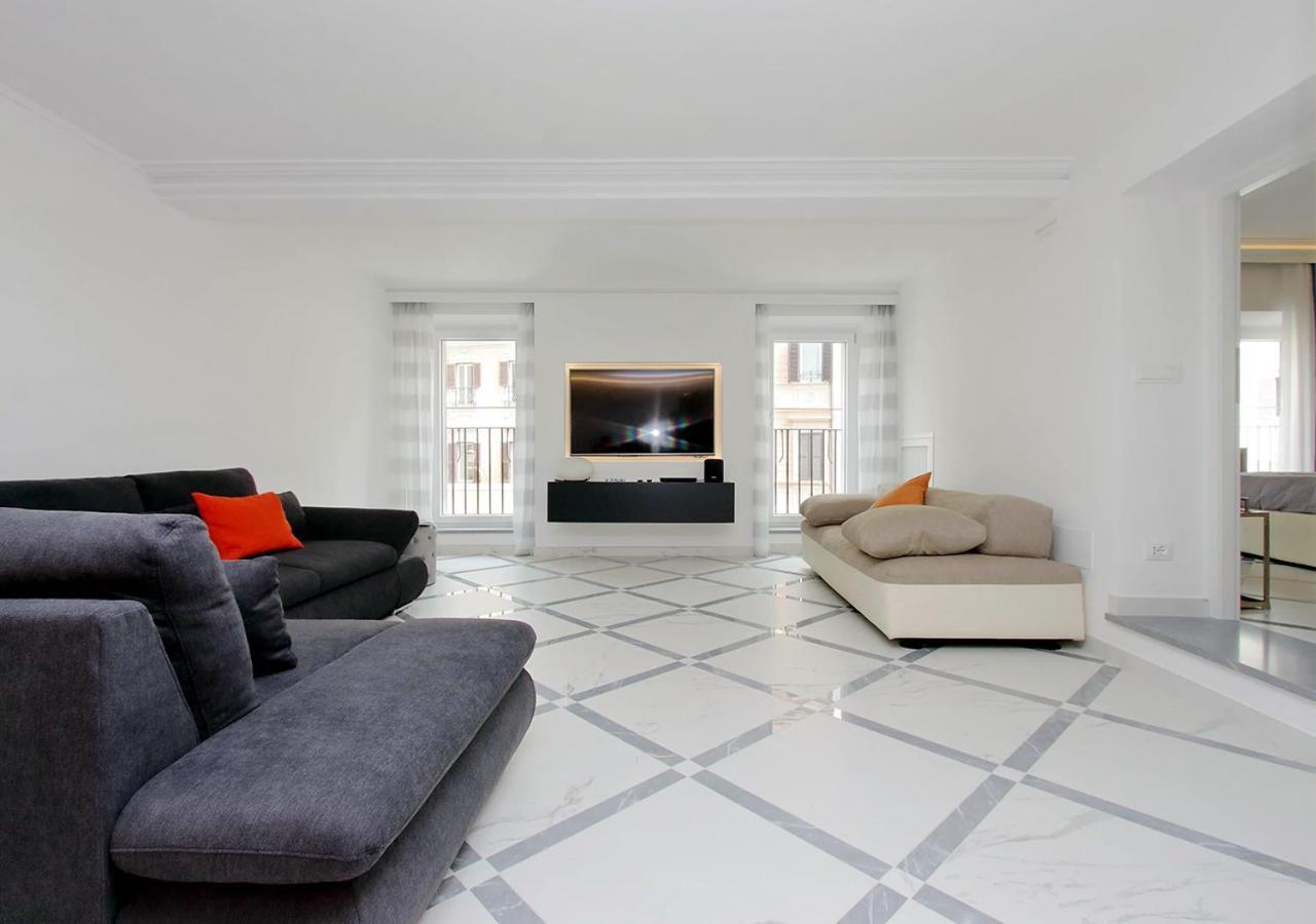 Exclusive Apartment Spagna View On Spanish Square Rome Bagian luar foto