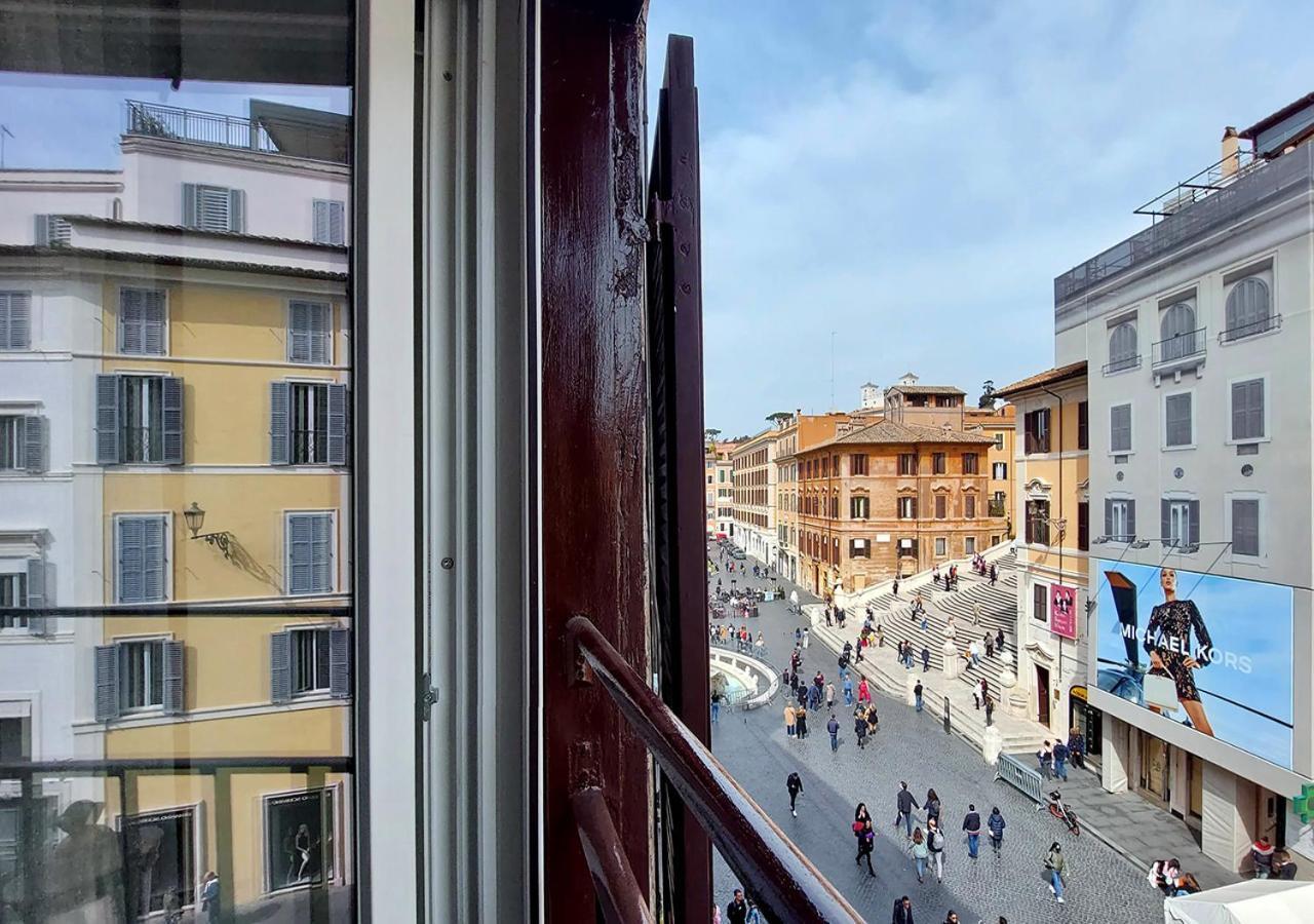 Exclusive Apartment Spagna View On Spanish Square Rome Bagian luar foto