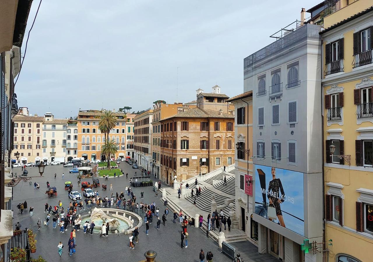 Exclusive Apartment Spagna View On Spanish Square Rome Bagian luar foto